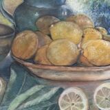 Still Life Painting with Lemons