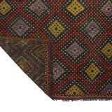 Tapis Kilim Vintage Turc Oushak 191x272 cm Laine Fait Main
