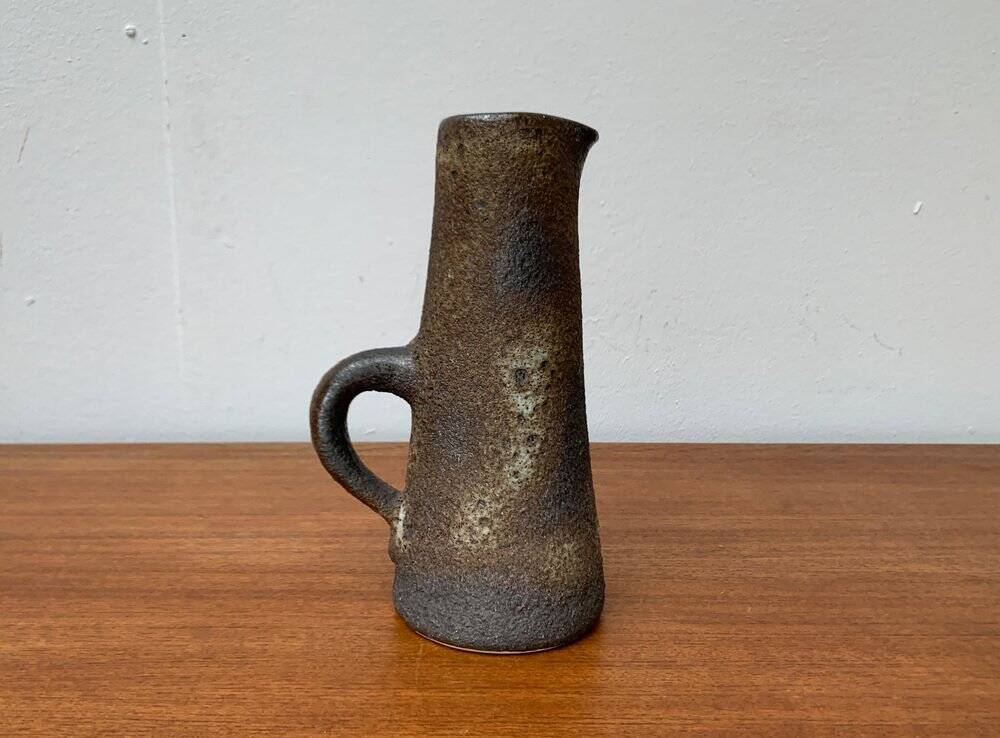 Brutalist vase from West German pottery WGP Fat Lava from the 1960s by Jopeko.