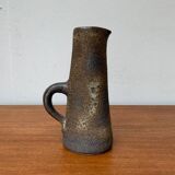 Brutalist vase from West German pottery WGP Fat Lava from the 1960s by Jopeko.