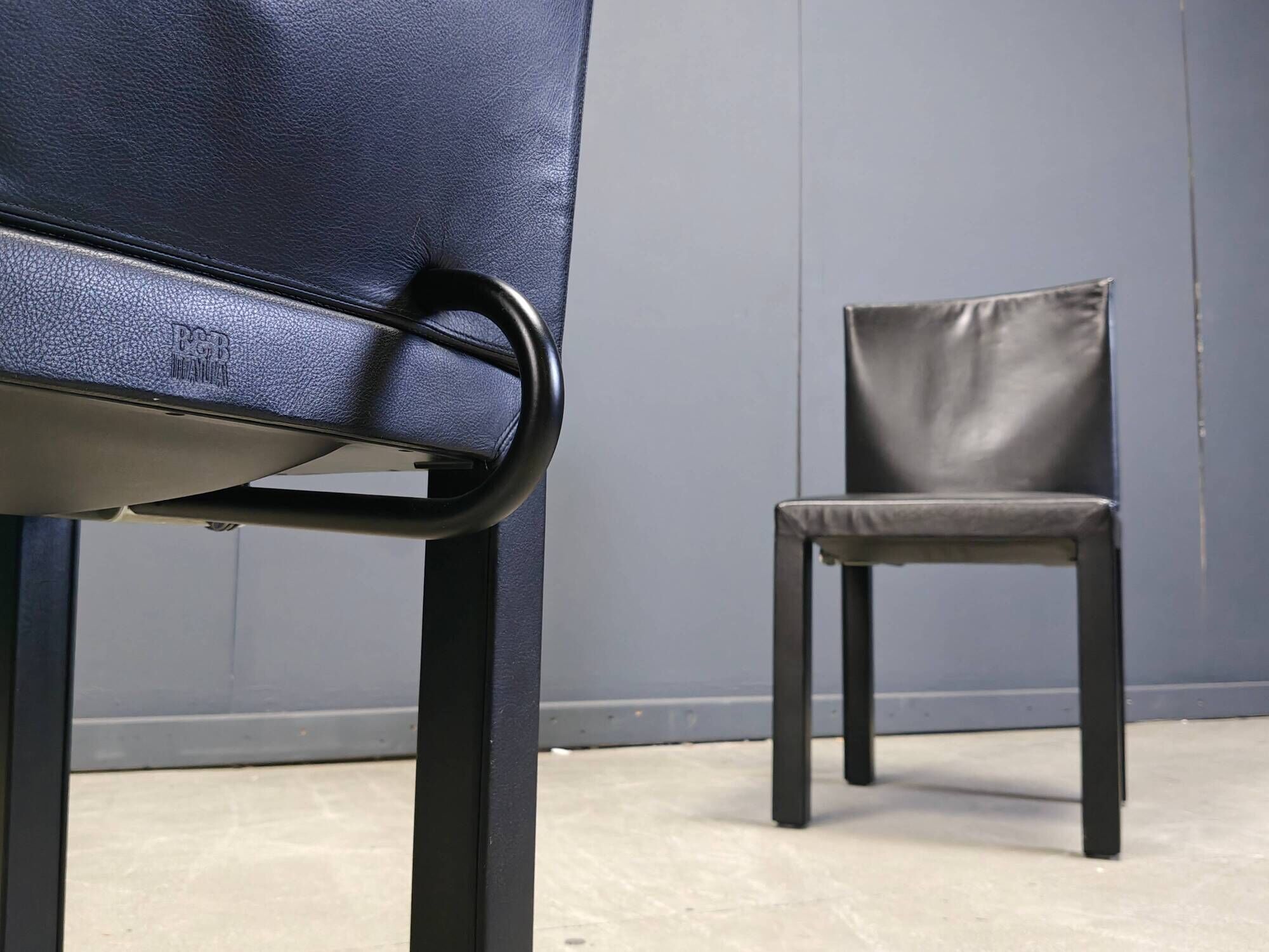 Arcadia dining chairs by Paolo Piva for B&B Italia set of 6