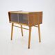 1960s Oak and Glass Cabinet, Czechoslovakia