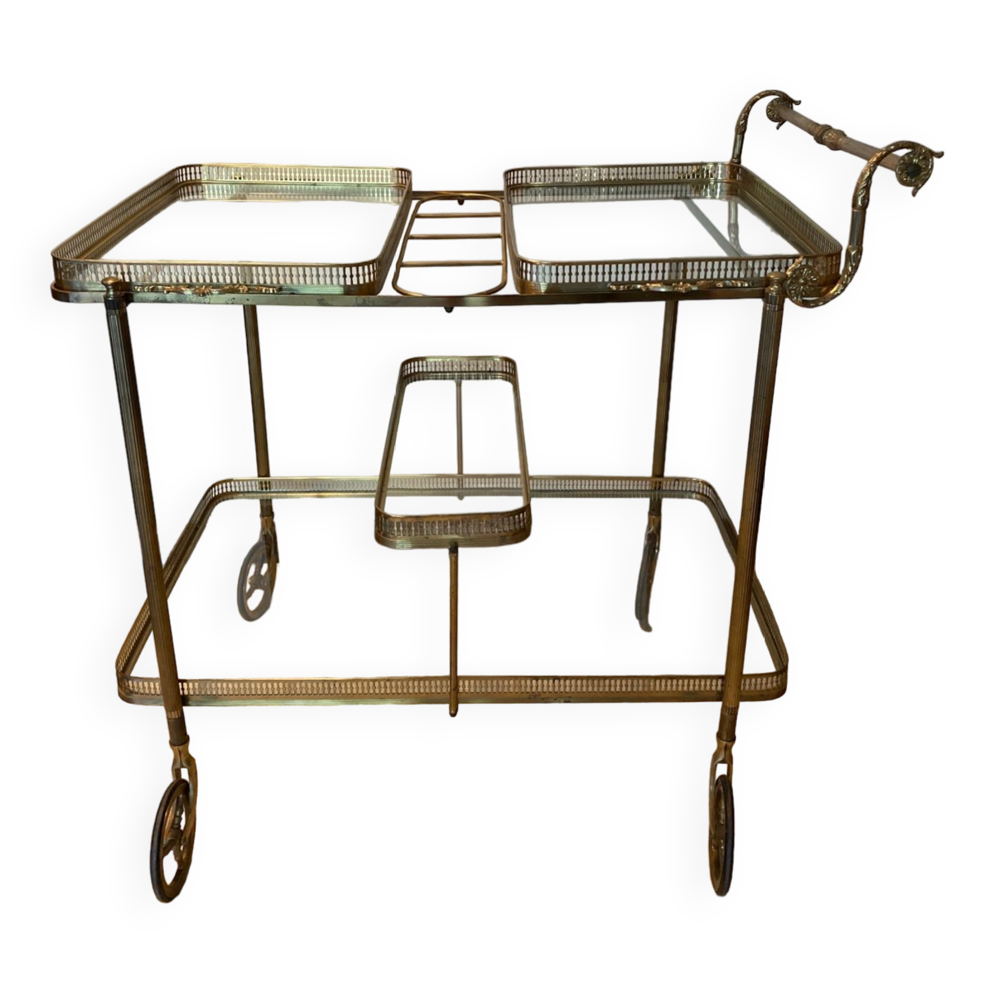 Neoclassical bar cart from the 1950s