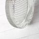 Crystal Glass Ashtray, Mid-Century Round Ashtray / Italy / 1960s