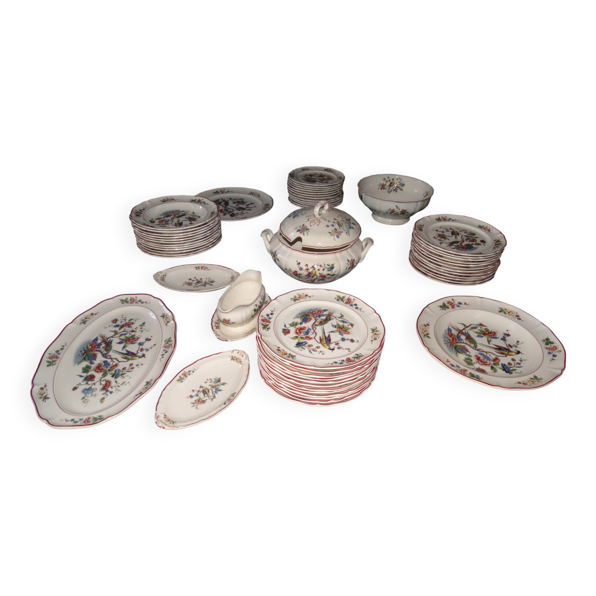 Villeroy & boch tableware, 1950s, phoenix model.