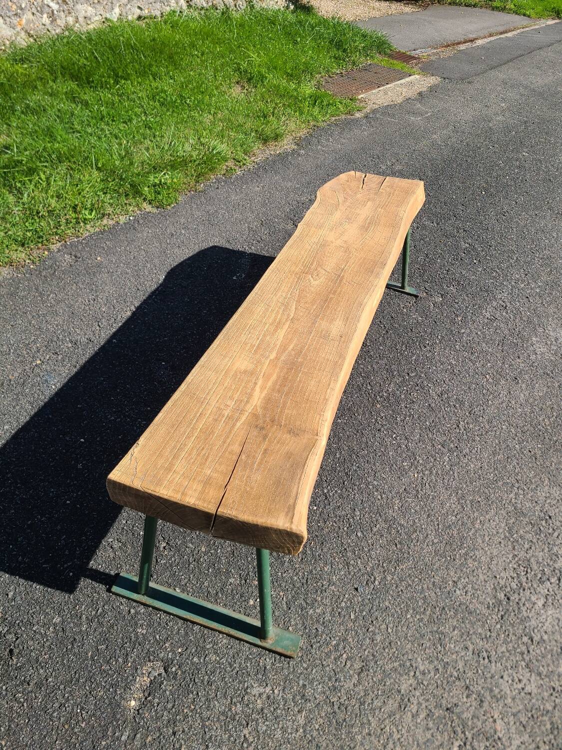 Banc massif industriel années 30