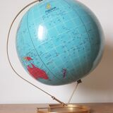 Earth globe from 1964