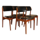 Model 49 dining chairs by Erik Buck for OD Møbler, 1960s