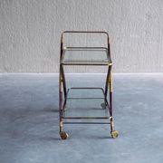 1950s Italian Bar Trolley, Attributed to Cesare Lacca