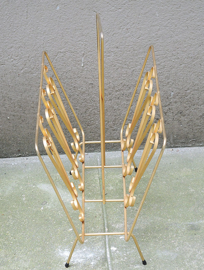 Brass magazine holder
