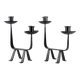 Pair of Wrought Iron Candleholders, 1950s