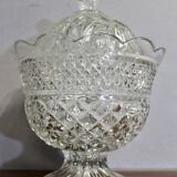 Vintage glass candy dish