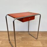 Bauhaus tubular steel chrome table model R12 by Robert Slezak - 1930s