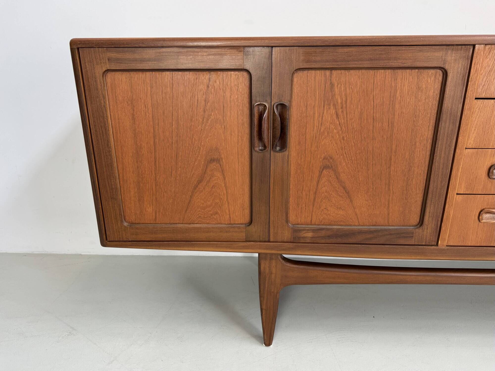 Vintage "Fresco" sideboard by G-Plan, design by V. Wilkins, from the 1960s.