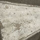 Small rustic fir farm bench