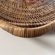 XXL woven rattan tray diameter 46 cm