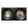 2 x miniatures Empire Maréchal Lanne / Duchesse de Montebello par Parizeau 1808