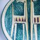 Large Art Ceramic Studio Etruscan Horses Bowl by Fratelli Fanciullacci, Italy, 1960s