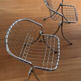 Paire de chaises " LYNN " fauteuils design Gastone Rinaldi éditée par RIMA