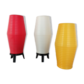 Set of 1950's table lamps with extra shade, sourced in Denmark