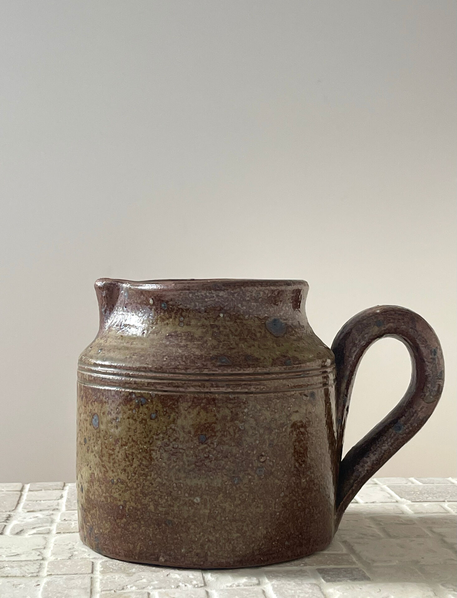 Pyrite stone jug 1970