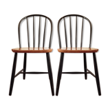 Suite of 2 scandinavian chairs