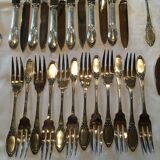 Cutlery housewife 12 people Boulenger Louis XVI