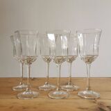 Service of 6 wine glasses Luminarc France