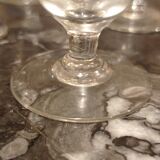 10 verres à vin ancien