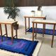 Modern abstract graphic rugs from Gilde, Germany 1960s, Set of 2