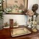 Solid brass tray