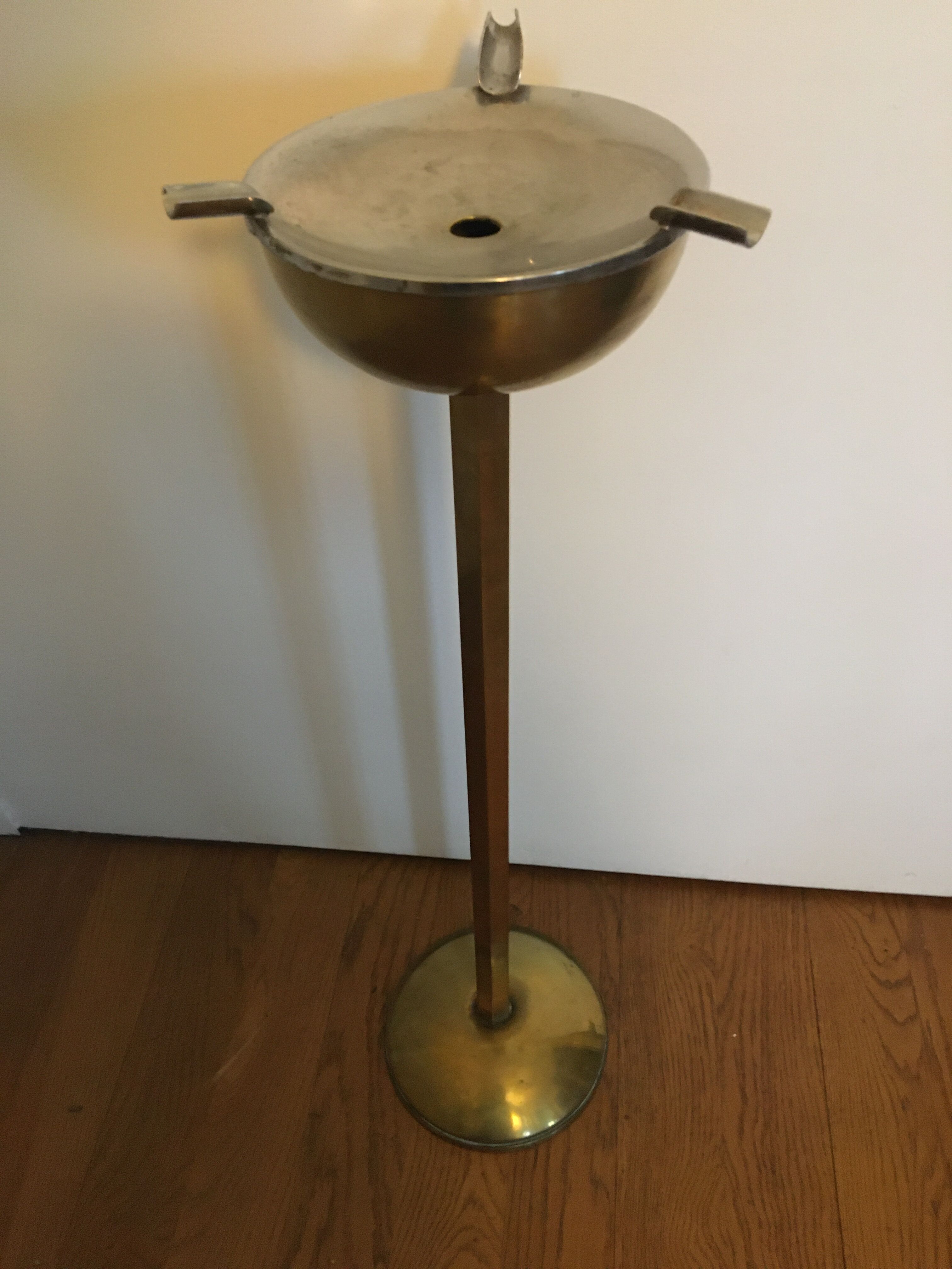 1950 standing ashtray