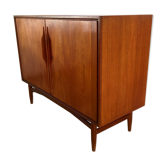 Vintage Scandinavian teak row 1960