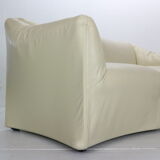 Leather sofa Mario Bellini "Tentazione" for Cassina, 1970s