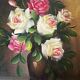 Still life - oil on wood