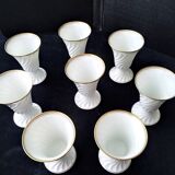 8 Haviland Limoges porcelain Mazagrans