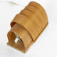 Pine veneer sconce, Sweden 1970