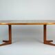 Vintage Teak Esstisch Dining Table Rund Erweiterbar Glostrup Danish Design