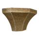Vintage wall lamp, grainy beige plaster, France 1960
