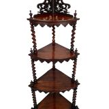 Rosewood corner shelf, Napoleon III period