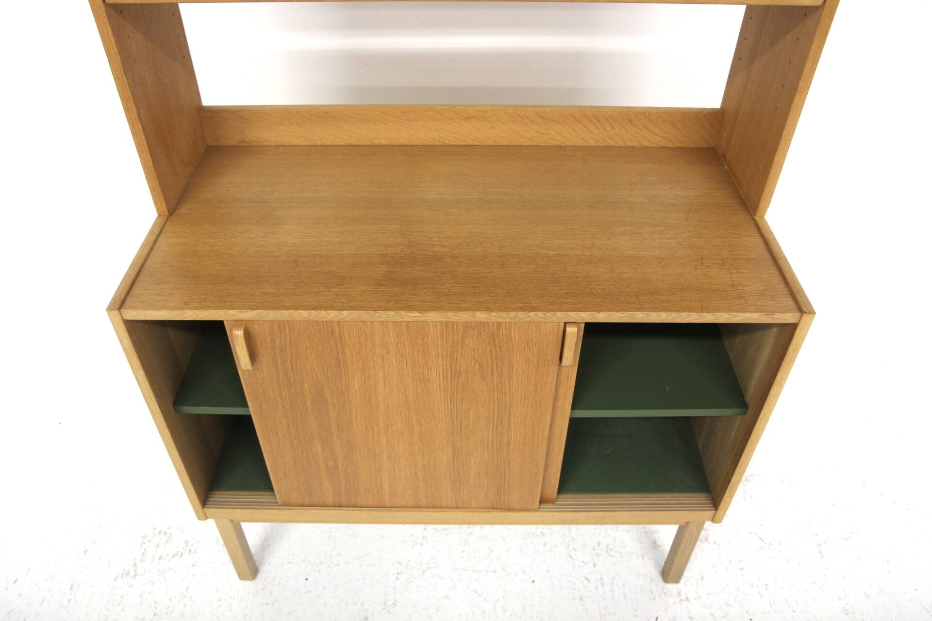 Scandinavian oak bookcase, Bertil Fridhagen, Bodafors, Sweden, 1960