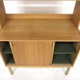 Scandinavian oak bookcase, Bertil Fridhagen, Bodafors, Sweden, 1960