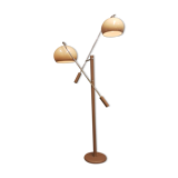 Space Age Counterbalance or Counterweight Floor Lamp with 2 Mushroom Shades from Dijkstra Lampen, 19