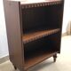 Bookcase in vintage wood