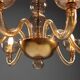 Venetian blown glass chandelier - Mid-20th century Murano