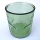 Années 1970 (lot 2) 6 verres à orangeade Verre bullé et coloré