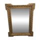 Gilded mirror in wood and stucco, 19th century, 60x88cm