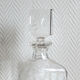Whisky decanter with flat cap