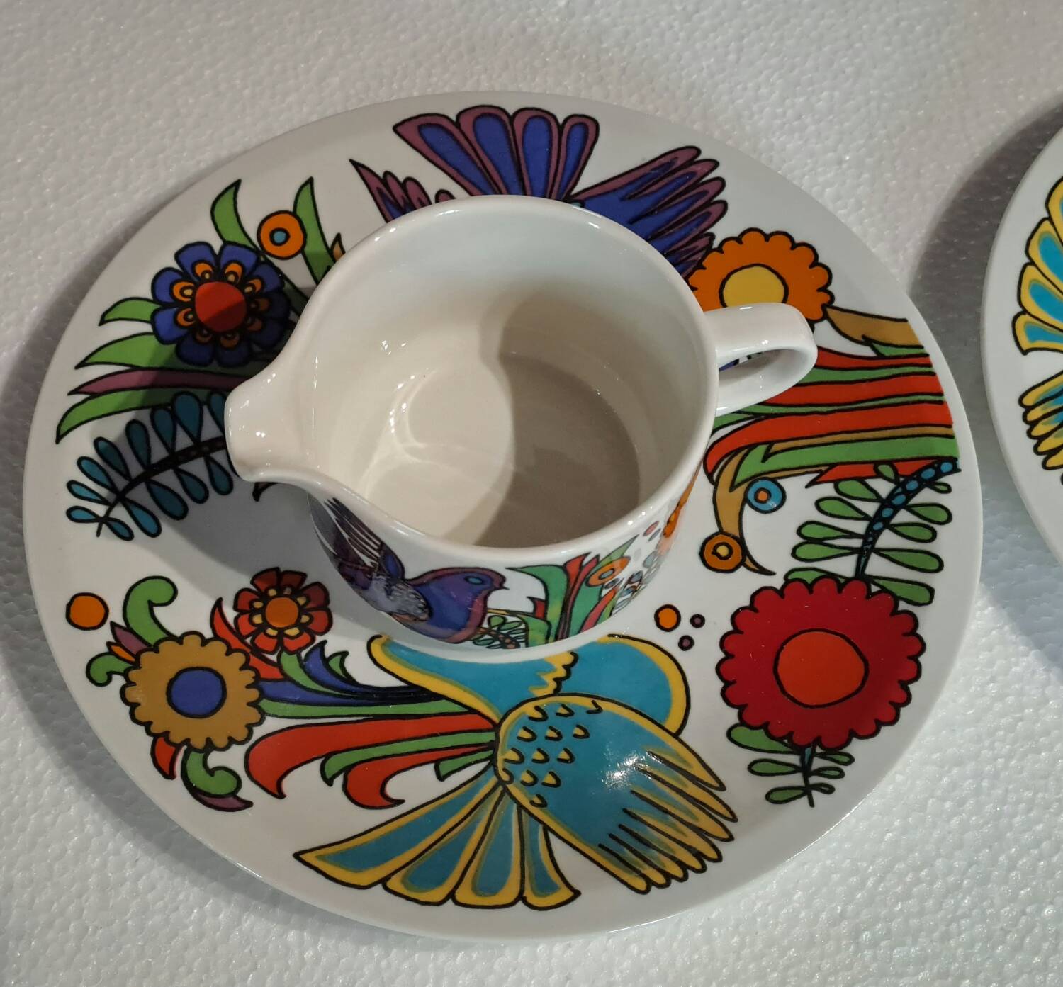 Villeroy and Boch Acapulco model ramekin creamer saucer set