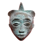 African Mask in Bronze Niger